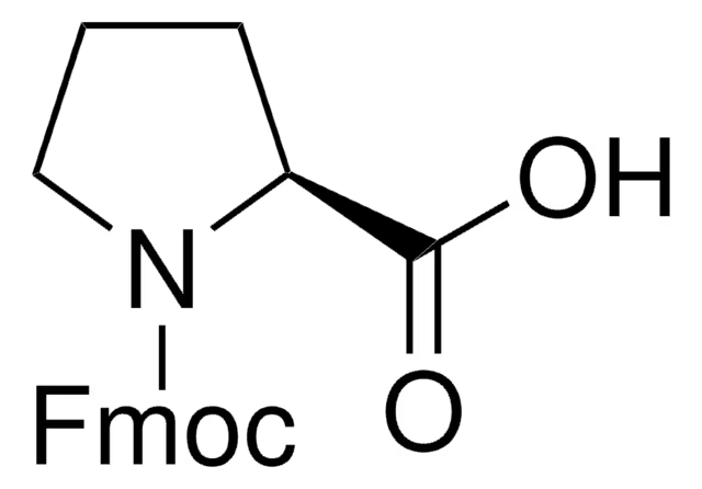 Fmoc-Pro-OH structure, CAS 71989-31-6