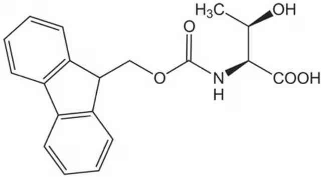 Fmoc-Thr-OH structure, CAS 73731-37-0