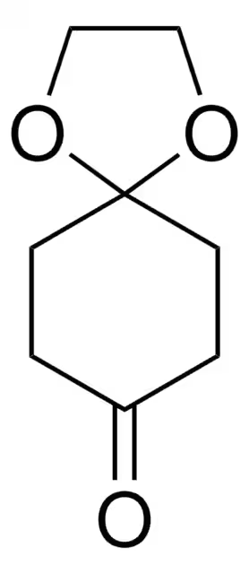 1,4-Cyclohexanedione monoethylene ketal structure, CAS 4746-97-8
