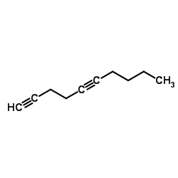 1,4-Decadiyne structure, CAS 929-53-3