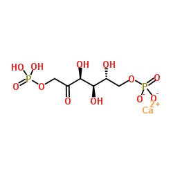 Fructose-1,6-diphosphate calcium salt structure, CAS 103213-33-8