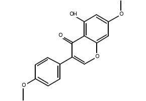 Genistein-4',7-dimethyl ether structure, CAS 34086-51-6