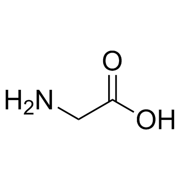 Glycine structure, CAS 56-40-6