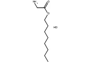 Glycine-1-octyl ester hydrochloride structure, CAS 39540-30-2