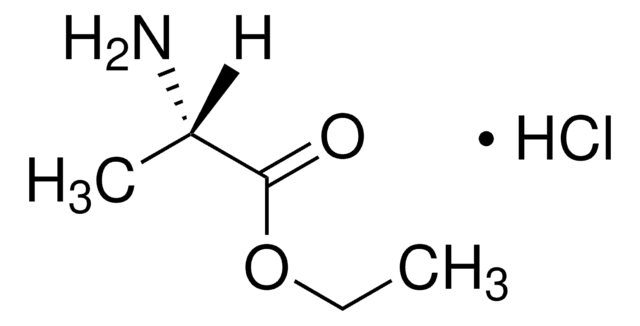 H-Ala-OEt hydrochloride structure, CAS 1115-59-9