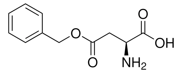 H-Asp(OBzl)-OH structure, CAS 2177-63-1
