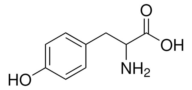 H-DL-Tyr-OH structure, CAS 556-03-6
