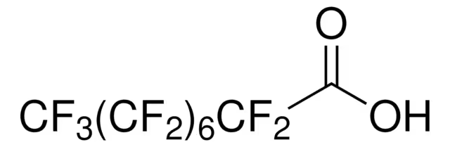 Heptadecafluorononanoic acid structure, CAS 375-95-1