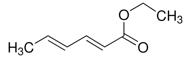 Hexa-2,4-dienoic acid ethyl ester structure, CAS 2396-84-1