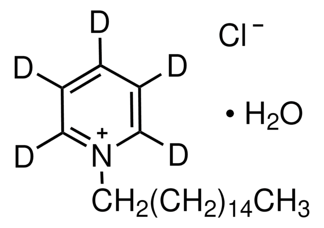 Hexadecyl pyridinium chloride structure, CAS 123-03-5