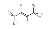 1,4-Dibromohexafluorobut-2-ene structure, CAS 360-87-2