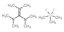 Hexamethylguanidinium trimethyldifluoro siliconate structure, CAS 478945-43-6