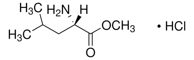 H-Leu-OMe hydrochloride structure, CAS 7517-19-3