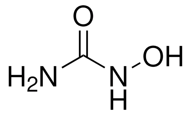 Hydroxycarbamide structure, CAS 127-07-1
