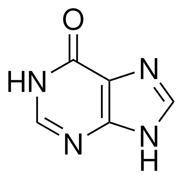 Hypoxanthine structure, CAS 68-94-0