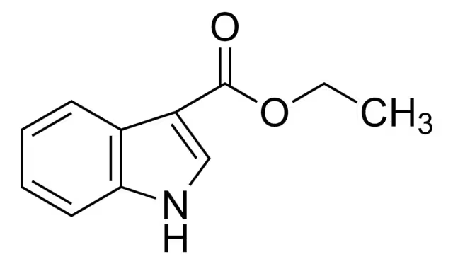 Indole-3-carboxylic acid ethyl ester structure, CAS 776-41-0