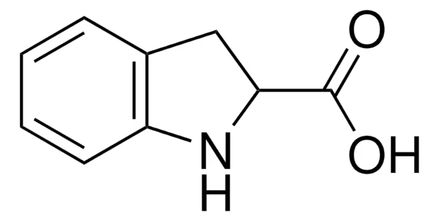 Indoline-2-carboxylic acid structure, CAS 78348-24-0