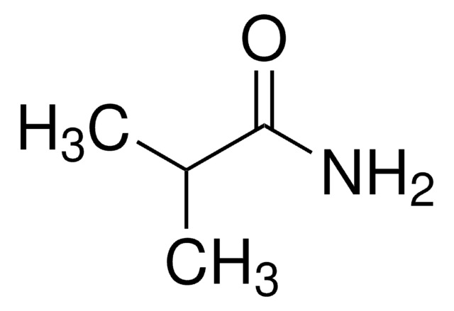 Isobutyramide structure, CAS 563-83-7