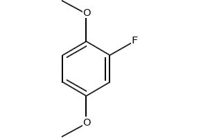 1,4-Dimethoxy-2-fluorobenzene structure, CAS 82830-49-7