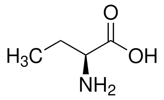 L-2-Aminobutyric acid structure, CAS 1492-24-6