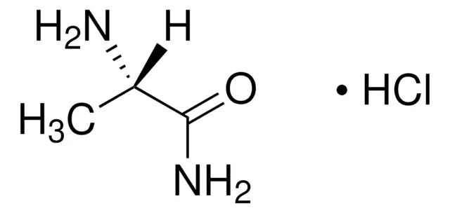 L-Alaninamide hydrochloride structure, CAS 33208-99-0