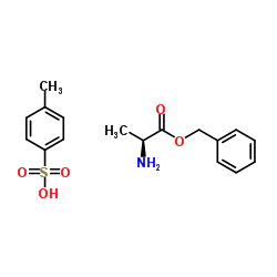 L-Alanine benzyl ester 4-toluenesulfonate structure, CAS 42854-62-6