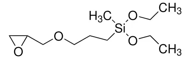 (3-Glycidoxypropyl)methyldiethoxysilane structure, CAS 2897-60-1