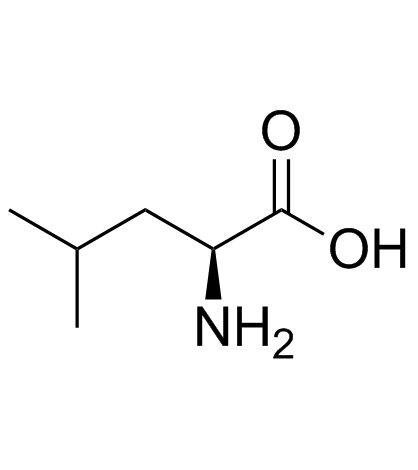 L-Leucine structure, CAS 61-90-5