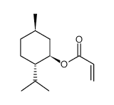 L-Menthylacrylate structure, CAS 4835-96-5
