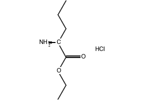 L-Norvaline ethyl ester hydrochloride structure, CAS 40918-51-2