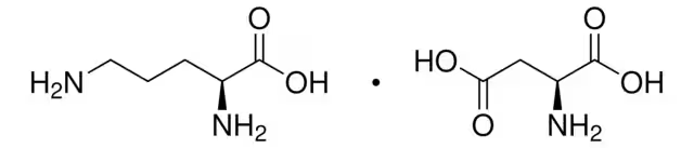 L-Ornithine-L-aspartate structure, CAS 3230-94-2