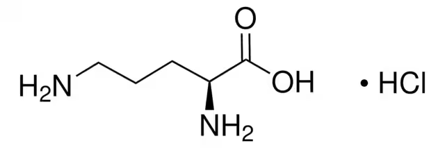 L-Ornithine-OH hydrochloride structure, CAS 3184-13-2