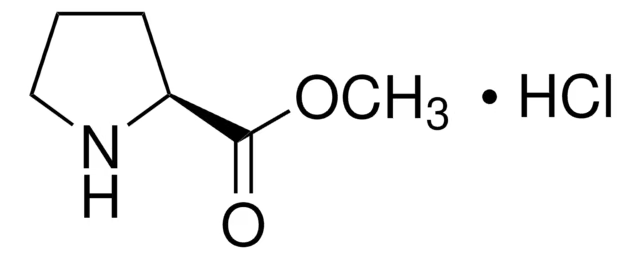 L-Proline methyl ester hydrochloride structure, CAS 2133-40-6