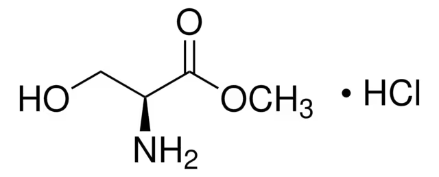 L-Serine methyl ester hydrochloride structure, CAS 5680-80-8