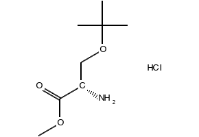 L-Serine-tert-butyl methyl ester structure, CAS 17114-97-5