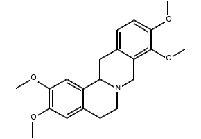 L-Tetrahydropalmatine hydrochloride structure, CAS 10097-84-4