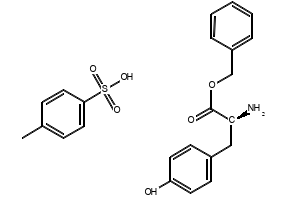 L-Tyrosine benzyl ester tosylate structure, CAS 53587-11-4