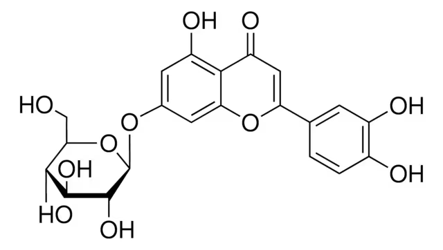 Luteolin-7-glucoside structure, CAS 5373-11-5