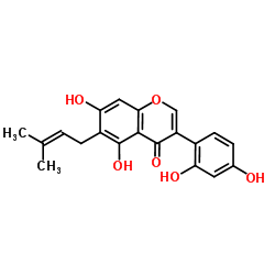 Luteone structure, CAS 41743-56-0