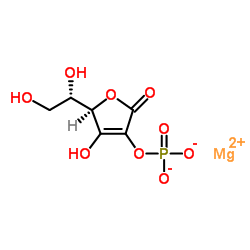 ASCORBIC ACID 2-PHOSPHATE MAGNESIUM ESTER structure, CAS 114040-31-2