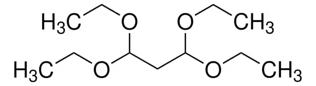 Malonaldehyde bisldiethy(acetal) structure, CAS 122-31-6