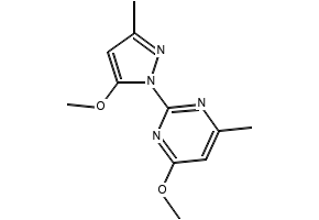Mepirizole structure, CAS 18694-40-1