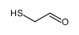 Mercapto acetaldehyde structure, CAS 4124-63-4
