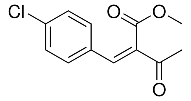 Methyl 2-acetyl-3-(2-chlorophenyl)acrylate structure, CAS 67593-46-8