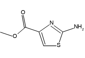 Methyl 2-aminothiazole-4-carboxylate structure, CAS 118452-04-3
