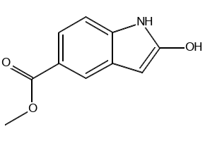 Methyl 2-oxindole-5-carboxylate structure, CAS 199328-10-4