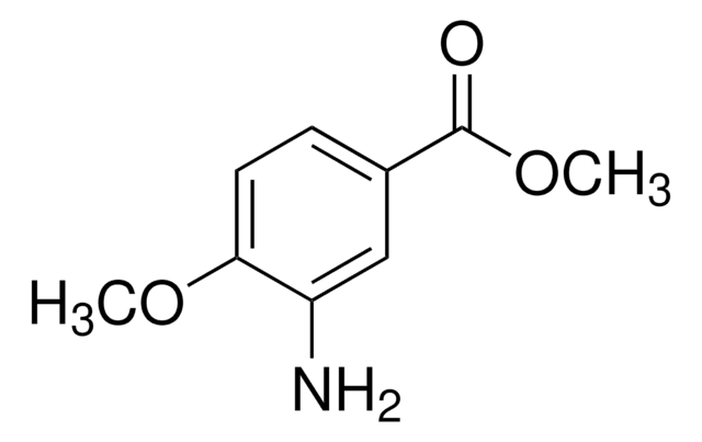 Methyl 3-amino-4-methoxybenzoate structure, CAS 24812-90-6
