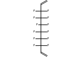 1,6-Divinylperfluorohexane structure, CAS 1800-91-5