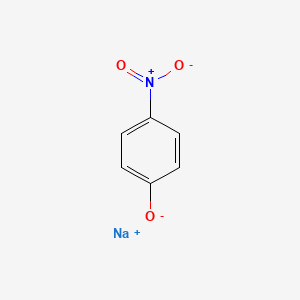 Sodium para-nitrophenolate structure, CAS 824-78-2
