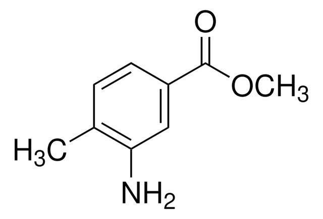 Methyl 3-amino-4-methylbenzoate structure, CAS 18595-18-1
